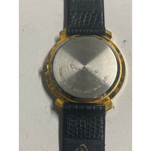 Vintage Oscar De La Renta Unisex Watch Gold With main image 7